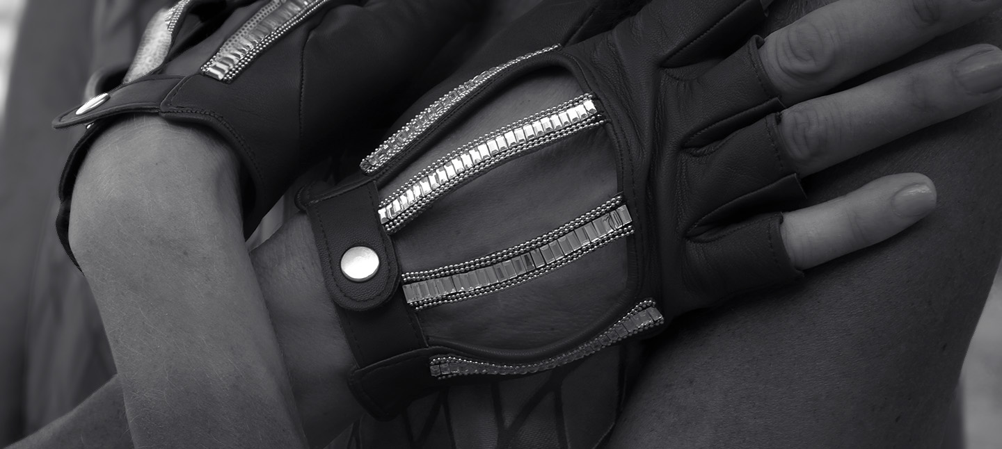LUCE leather gloves by Armèlle